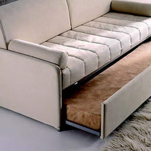 Dimensionecasa.it - Divano-Letto Atelier Modello Clochard - Struttura in Ferro con Rete a doghe e materassi in espanso - Secondo Letto Estraibile - Consegna in 5 Settimane - Arredi Casa