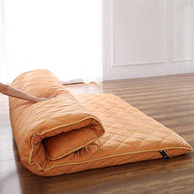 YLCJ Futon Tatami Pieghevole Traspirante, Materasso Tatami Spesso, Doppio materassino Giapponese, Morbido Materasso Futon Spessore 7 cm C 120x200 cm (47x79 Pollici)