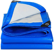 AT Teloni Impermeabili Incatramata Blu Outdoor Plastica Parasole Protezione Solare Tenda da Campeggio Di Copertura Mobili Semplici Car Cover Bu / 5X5M