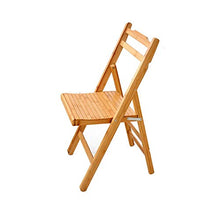 JCXOZ-Sedia Pieghevole Outdoor Hardwood Sedia Pieghevole, Sgabello Finitura in Legno Naturale Giardino Camping Beach for la casa