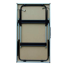 Mojawo, tavolo da campeggio pieghevole in alluminio misura XXL, tavolo da giardino universale, tavolo da viaggio regolabile in altezza da 100 x 60 x 75/80/85/90 cm