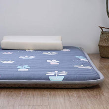 LXSHMF Compert Tatami Materasso Futon,Spesso Pavimento Materassino,Giapponese Futon Materasso Pad Portatile Tatami Mat,Trapuntato Materasso Topper per Dormitorio per Studenti K 90x200cm(35x79inch)