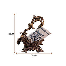 LHQ-HQ Nuovo Cinese Ceramica Vino Rack Decorata Casa Decorata Portatile Struttura del Vino Decoration33 * 32 Centimetri