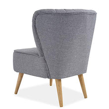 XJLLOVE Divano, ostrica Grigio con Schienale Accento Informale con legs51cm Naturale * 45cm.