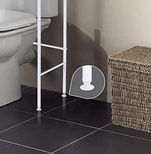 Litcom Portaoggetti WC A Tre Strati? Mensola per Lavatrice in Metallo?Mensola per Bagno Antiruggine