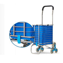 Carrello Trolley Pieghevole in Acciaio Inox Carrello Pieghevole Portatile (Colore : A)
