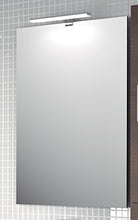 Yellowshop - Mobile Mobiletto da Bagno in Legno Cm 60 Completo di Lavabo in Porcellana E Specchiera Arredo Moderno Modello Almagro 600 (Bianco)