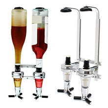 Aiglen 25/30/45 ml Supporto a Parete 2 Bottiglie Dispenser di Vino Vino Alcol Cocktail Distributore di Birra Distributore di Vino in Metallo Porta Bar a casa Strumento (Size : 30ml)