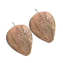 ARTFFEL Vola Materiali 2pcs unità Beehive Lanterna simulato Falso Portatile Wasp deterrente a Nido d'Ape Luce Giardinaggio for Garden Home .Compleanno