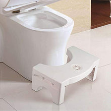 Sgabello WC Pieghevole, Sgabello da Toilette, Sgabello Water Adulti, Squatty Potty Regolabile, Panchetto Bagno WC A