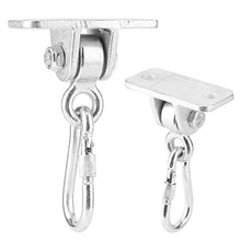 DAUERHAFT Hardware per Altalena con Fibbia per Amaca Resistente alla corrosione in Acciaio Fuso, per Uso Interno, per Uso Esterno, per altalene Yoga, per Amaca