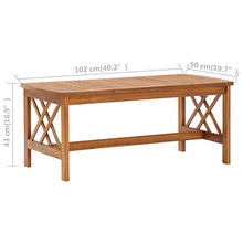 Tidyard Set Divani da Giardino con Cuscini in Legno massello di Acacia,Salotto da Giardino,Set Mobili da Giardino in Legno, Set Salotto da Esterno con Tavolino,Ampia Scelta di Colori e Dimensioni