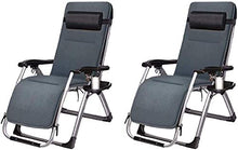 Attrezzatura domestica Lettino prendisole leggero Sedie da giardino pieghevoli Set di 2 sdraio pieghevoli reclinabili Sedia da giardino reclinabile Zero Gravity Office Lounge Balcone Home Leisure S