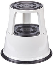 Pavo 8041992 Premium Step Stool Sgabello da Lavoro, con Rotelle, Fino a 150 Kg,, Grigio