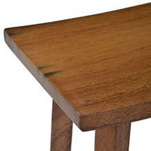 Festnight Sgabello da Bagno Ergonomico in Legno di Suar Marrone,Sgabello per Doccia 50x30x50 cm