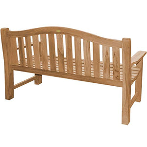 Panchina XXL Catania in legno massiccio di teak extra forte