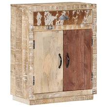 vidaXL Credenza Armadietto con Cassetti e Ante Mobiletto Decorativo Dispositivi Multimediali Arredamento 60x30x75 cm Legno Massello Mango