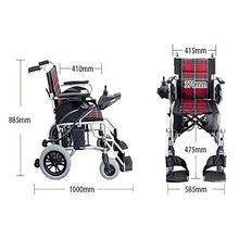FTFTO Accessori per la casa Carrozzine elettriche per disabili per Anziani Portatile/Pieghevole/Intelligente/Automatico/Scooter