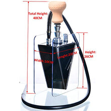 Tabacco Narghile, Narghilè Shisha Acrilico Set Tubo di Tabacco con Sheesha Ciotola in Silicone Tubo Metallico Tenaglie di Metallo Tubi per Acqua di Sorgente Strumenti