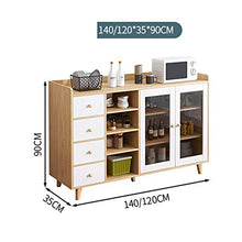 XuZeLii Credenza Governo di immagazzinaggio cassetti della Cucina Credenza Credenza Soggiorno Ingresso Porta della Camera Cassettiera Adatto per Camera da Letto E Soggiorno