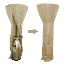 Take Fan - Copertura resistente e pratica per riscaldamento, resistente alle intemperie, impermeabile, per esterni, colore: beige