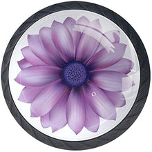 Amore romantico fiore rosa Pomelli per Porta Set di 4 Pomelli per Mobili Manopole per Cassetti Cucina Armadio Vetro