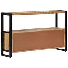 SKM Armadietto 120x30x75 cm in Legno Massello di Mango