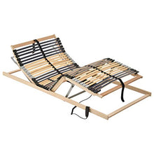 SKM Letto con Telaio a Doghe Elettrico 28 Doghe 7 Zone 80x200 cm