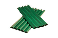 24 pezzi in PVC – Strisce frangivista – Guide di fissaggio – Guide di fissaggio – Doppia recinzione – Verde muschio universale