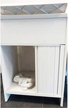Negrari 4002K Lavatoio Lavapanni con Chiusura a Serrandina, PVC, 60 x 50 x 85 cm, Bianco