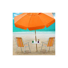 Fanville - Tavolo da ombrellone per bevande e snack, ideale per giardino, mare o piscina