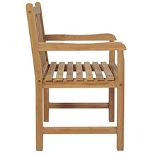 vidaXL Sedie da Giardino 2 pz con Cuscini Bianco Crema Legno di Teak