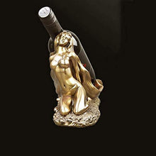 Decorazione Semplice e Creativa Artigianato in Resina Soggiorno Cucina Cast Copper Beauty Semplice e Creativo Portabottiglie, PZW