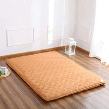 YLCJ Futon Tatami Pieghevole Traspirante, Materasso Tatami Spesso, Doppio materassino Giapponese, Morbido Materasso Futon Spessore 7 cm C 120x200 cm (47x79 Pollici)