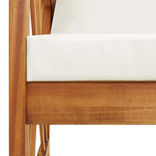 Tidyard Set Divani da Giardino con Cuscini in Legno massello di Acacia,Salotto da Giardino,Set Mobili da Giardino in Legno, Set Salotto da Esterno con Tavolino,Ampia Scelta di Colori e Dimensioni