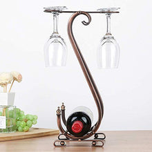 LHQ-HQ Wine Rack Bottiglia di Vino Rack Domestici creativi Wine Rack Capovolto Wine Rack Metal Cup Vino Moda Rack Decoration