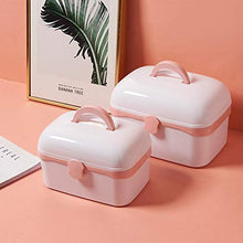 Xaviera - Armadietto per medicinali portatile, grande capacità, multistrato, per uso domestico, scatola medicina (piccola), colore: Bianco