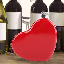 Rockyin Portatile a Forma di Cuore in Acciaio Inossidabile Bottiglia Whisky Alcool brocca di Vino Flagon