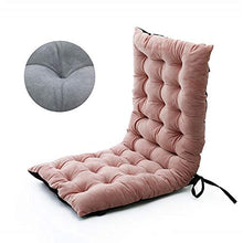 eewopjkj Cuscino per Sdraio Supporto per Schienale Alto Cuscini per sedie a Dondolo Cuscino per sedie a Sdraio Cuscini per sedie da Giardino Cuscino per sedili Poltrona da Patio-Rosa 100x40x8cm (39x