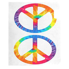 Chic Tie Dye segno di pace copertura magnetica arcobaleno colorato arte giardino giardino giardino giardino giardino decorazione casa dimensioni standard 53,3 cm x 45,7 cm