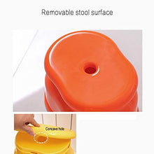 H-M-Shelf Sgabello Antiscivolo in plastica, Sgabello da Genitore-Bambino, Sgabello da Salotto, Sgabello Che Cambia Scarpe, Sgabello da Bagno, Sgabello Doccia da Bagno 26x19x17cm, 26x19x31cm