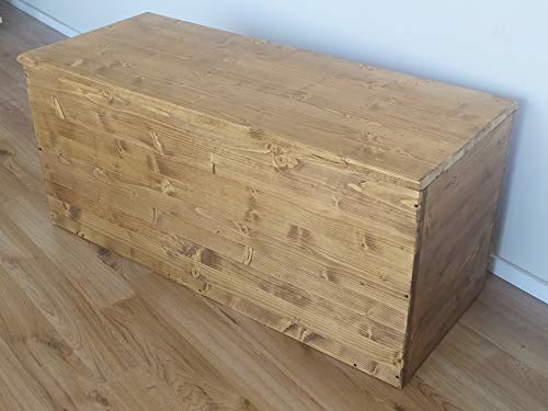 TOTAL WOOD 2012 Cassapanca Panca Contenitore Porta Legna 70x40x40cm Color Noce Scuro