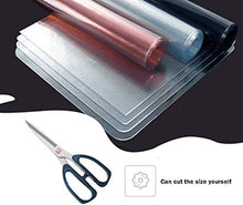 seveni 1,5 mm di Spessore Trasparente Tovaglia Nessun Odore di Plastica Tovaglia Impermeabile Rettangolo Scrivania Tavolino da caffè Tavolo da Pranzo Disponibile(90x100cm/35.43x39.37in)