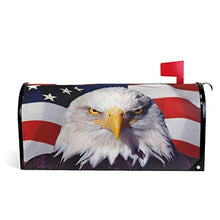 Bandiera Americana Aquila Animale Uccello Casella Postale Copre Magnetica USA Sprite Stella Giardino Cantiere Decorazione Casa Dimensioni Standard 53,3 cm x 45,7 cm