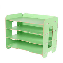 Schedario Classificatore Verticale Cartella del Desktop, Portariviste in Legno Scaffale per Cancelleria A più Piani, Forniture per Ufficio O Articoli per La Casa (Size : #1)