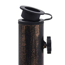 vidaXL Base per Ombrellone con Adattatore Regolabile Portatile Stabile Robusta Elegante Stand Supporto Sostengo Parasole Bronzo 12 kg 49 cm in Ghisa