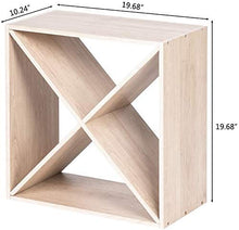 Portabottiglie in Legno da 2 Pezzi, portabottiglie da 24-32 Bottiglie in Stile Classico, portabottiglie Compatto per Cantina, Bar, Cucina, Cantina, Armadio, dispensa, Decorazione