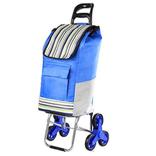 Carrello a Mano Carrello per Salire Le Scale Pieghevole Carrello Piccolo Carrello Portatile