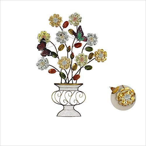 N/Z Scaffale per Attrezzature per la casa Pendente in Ferro Casa Soggiorno Divano Ingresso Sfondo Bar Ornamenti da Parete Rack