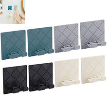 Gancio Adesivo/Ganci Portasciugamani Autoadesivo/Ganci a Parete/Gancio Appendiabiti da Parete Adatto per cucina bagno casa （8 Pezzi）